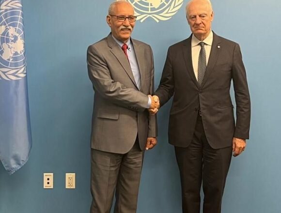 El Presidente de la República se reúne con el Emisario de la ONU para el Sáhara Occidental | Sahara Press Service
