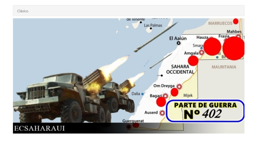 GUERRA EN EL SAHARA | Parte de Guerra Nº 402