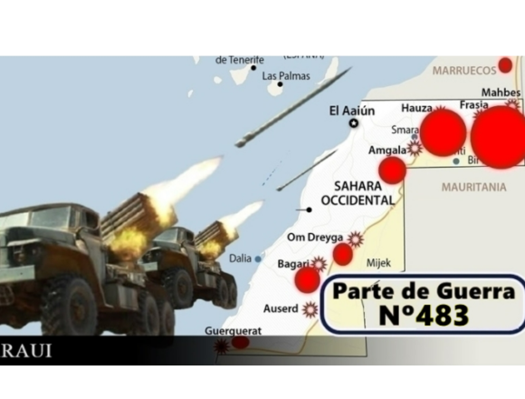 1234r5t GUERRA EN EL SAHARA | Parte de Guerra Nº 483