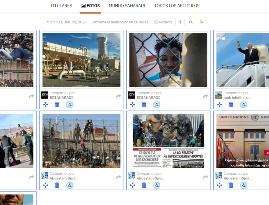 ¡LA ACTUALIDAD SAHARAUI! Las noticias del 29 de junio de 2022