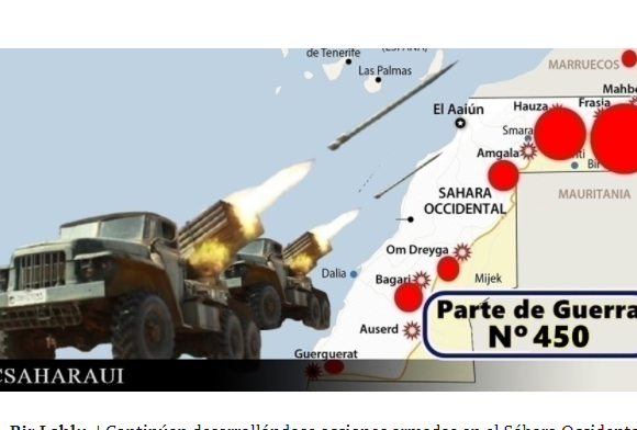 123e4rtgyhjk GUERRA EN EL SAHARA | Parte de Guerra N 450