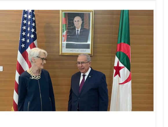 Wendy Sherman asegura en Argel que EEUU defiende la «importancia de promover la estabilidad regional, incluido el apoyo a la diplomacia dirigida por la ONU sobre el Sáhara Occidental»