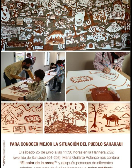 Taller: “UN DESIERTO DE PAPEL” 25 de junio de 2022 – Um Draiga