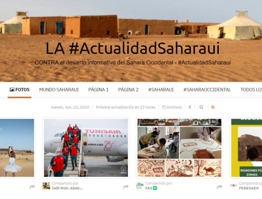 ¡SAHARA OCCIDENTAL! BOLETÍN de últimas noticias del 23 de junio de 2022