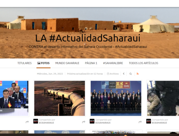 ¡SAHARA OCCIDENTAL! BOLETÍN de últimas noticias del 29 de junio de 2022