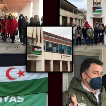 El Ayuntamiento de Rivas Vaciamadrid ha expresado su apoyo al pueblo saharaui, colgando su bandera en el balcón del Ayuntamiento ??