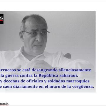 12w3erfg Ministro del Interior saharaui »Hay decenas de soldados y oficiales marroquíes que caen diariamente en el muro de la vergüenza»