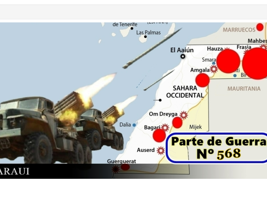 Parte de Guerra N.º 568. Guerra del Sáhara Occidental