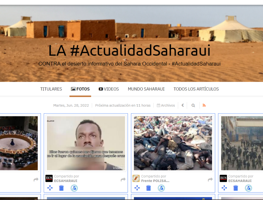 ¡LA ACTUALIDAD SAHARAUI! Las noticias del 28 de junio de 2022
