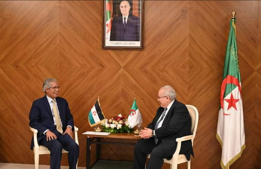 Ministro de Exteriores saharaui se reúne con su homólogo argelino | Sahara Press Service