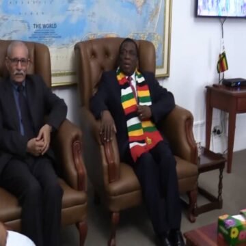 President Ghali received by his Zimbabwean counterpart | Sahara Press Service