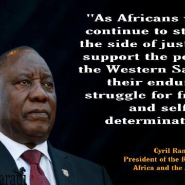 Día de África: el Presidente de la Unión Africana reitera el apoyo a la lucha del pueblo saharaui por la libertad y la independencia