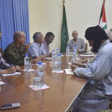 Brahim Gali preside una reunión ordinaria del Buró permanente del Frente Polisario