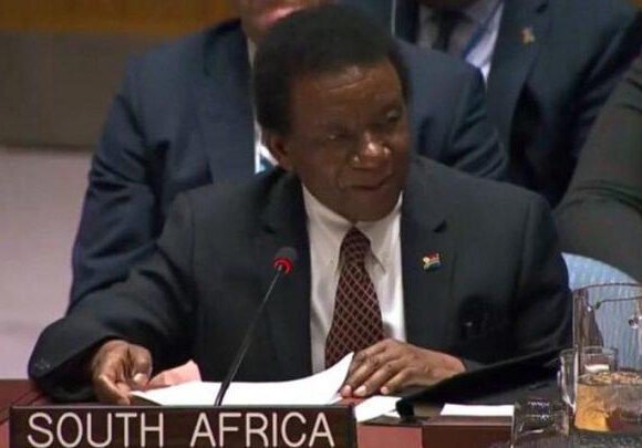 Sudáfrica critica en CSNU que la MINURSO es la única Misión de paz de la ONU que no tiene competencias para la vigilancia de DD.HH