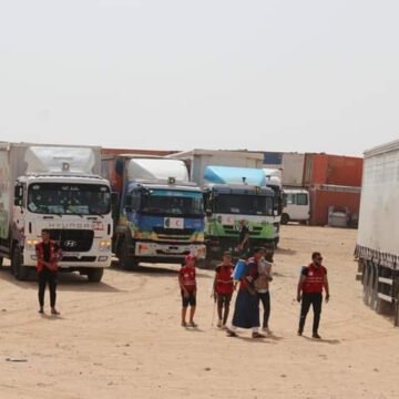 Argelia envía un cargamento de ayuda (80 toneladas) a los campamentos saharauis