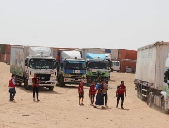 Argelia envía un cargamento de ayuda (80 toneladas) a los campamentos saharauis