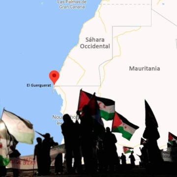 Los saharauis presentes en EL GUERGUERAT recalcan que «continuarán sus protestas» en la zona, hasta su clausura final