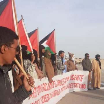 El Movimiento Solidario Español respalda a los manifestantes saharauis de El Guerguerat