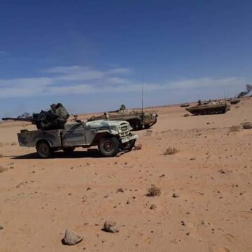 El Ejército saharaui lanza un nuevo ataque con proyectiles en la región de Hauza, al norte del Sáhara Occidental.