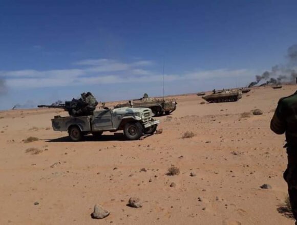 El Ejército saharaui lanza un nuevo ataque con proyectiles en la región de Hauza, al norte del Sáhara Occidental.