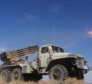 Así ataca el Ejército saharaui posiciones marroquíes con los lanzamisiles múltiples rusos BM-21 (Vídeo)