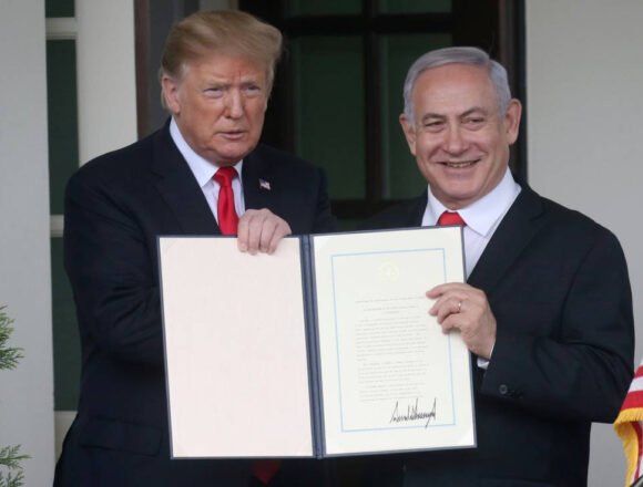 1624695621441887-0 Los ‘Acuerdos de Abraham’ sufren un «duro golpe», Biden retira el reconocimiento de Trump sobre los Altos del Golán