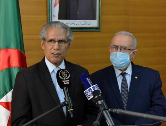 Ministro de Exteriores de la RASD se reúne con su homólogo argelino en la capital Argel