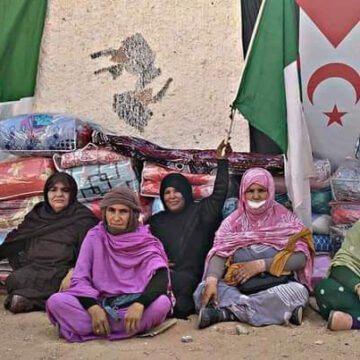 Refugiados saharauis lanzan una campaña para recaudar material para los afectados por los incendios en Argelia