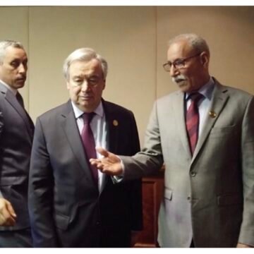 Guterres traslada al presidente saharaui el compromiso de la ONU con la resolución del conflicto en el Sáhara Occidental