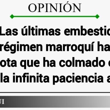 Una ruptura necesaria para defender el honor, la soberanía y los principios de la nación argelina