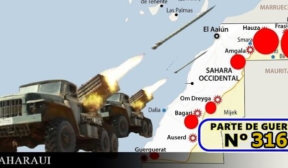 GUERRA EN EL SAHARA | Parte de Guerra Nº 316