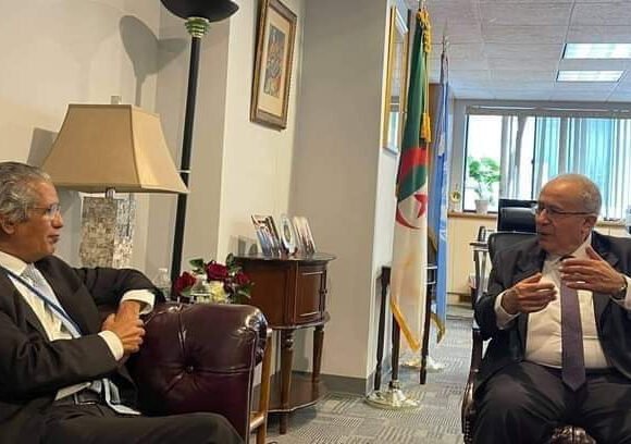 Ministro de Exteriores saharaui se reúne con su homólogo argelino en Nueva York