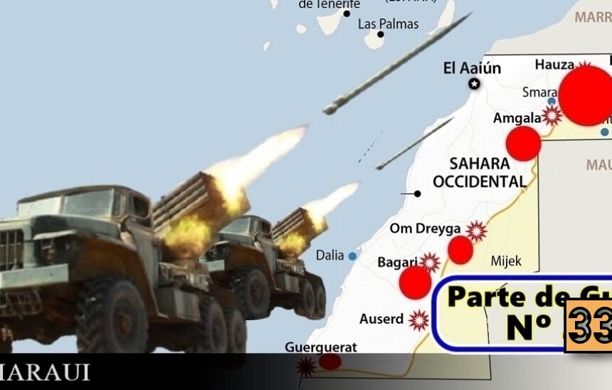 GUERRA EN EL SAHARA | Parte de Guerra Nº 333