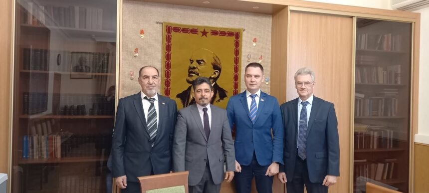 Una delegación saharaui de alto nivel se reúne en Moscú con el Partido Comunista ruso