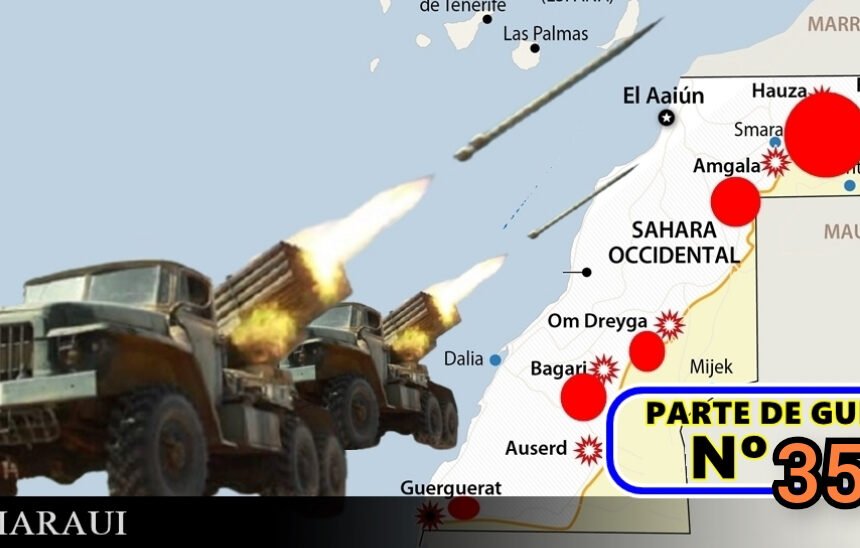Parte de Guerra Nº 356. Guerra del Sáhara Occidental