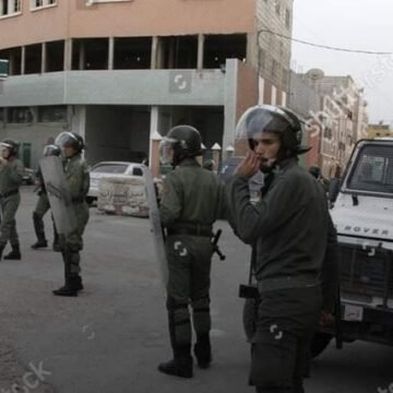 El Aaiún bajo asedio policial marroquí, los paramilitares han cercado la ciudad saharaui