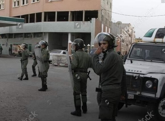 El Aaiún bajo asedio policial marroquí, los paramilitares han cercado la ciudad saharaui