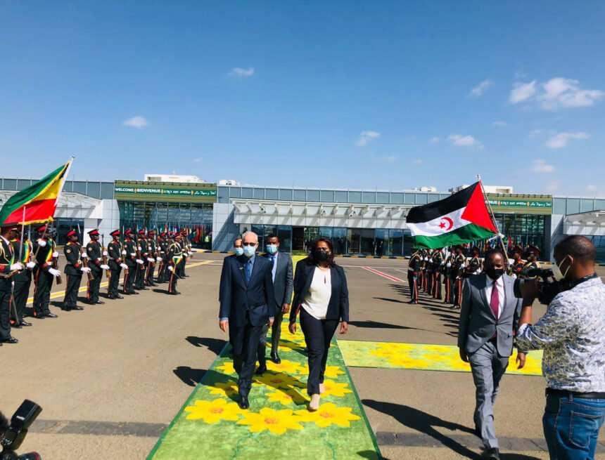 Brahim Ghali abandona Addis Abeba tras su participación en la 35ª Cumbre de la Unión Africana