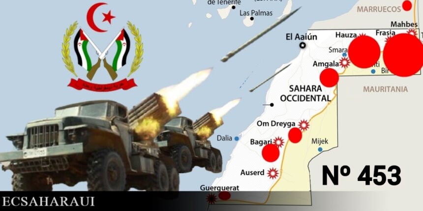 GUERRA EN EL SAHARA | Parte de Guerra Nº 453