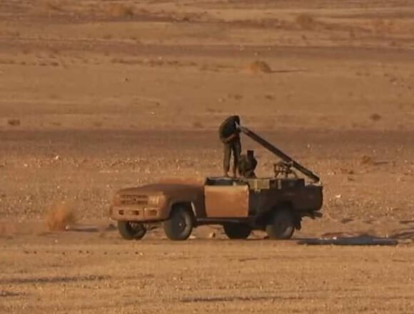 1647267917460903-0 El Ejército saharaui ataca y destruye arsenal militar marroquí en Farsia y bombardea a las tropas en Mahbes