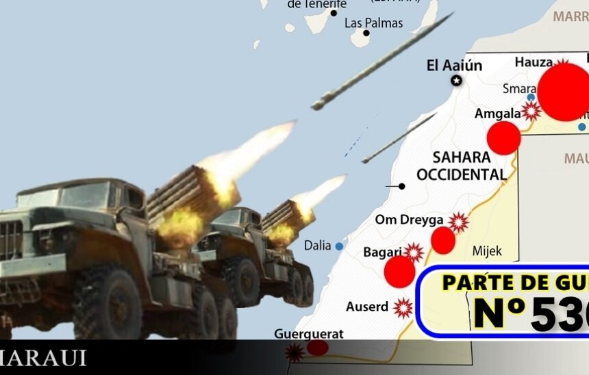 1652417320929138-0 Parte de Guerra N.º 530. Guerra del Sáhara Occidental.