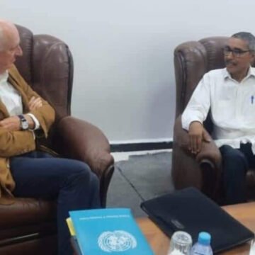 El Enviado de la ONU para el Sáhara Occidental se reúne con el jefe de la delegación negociadora saharaui