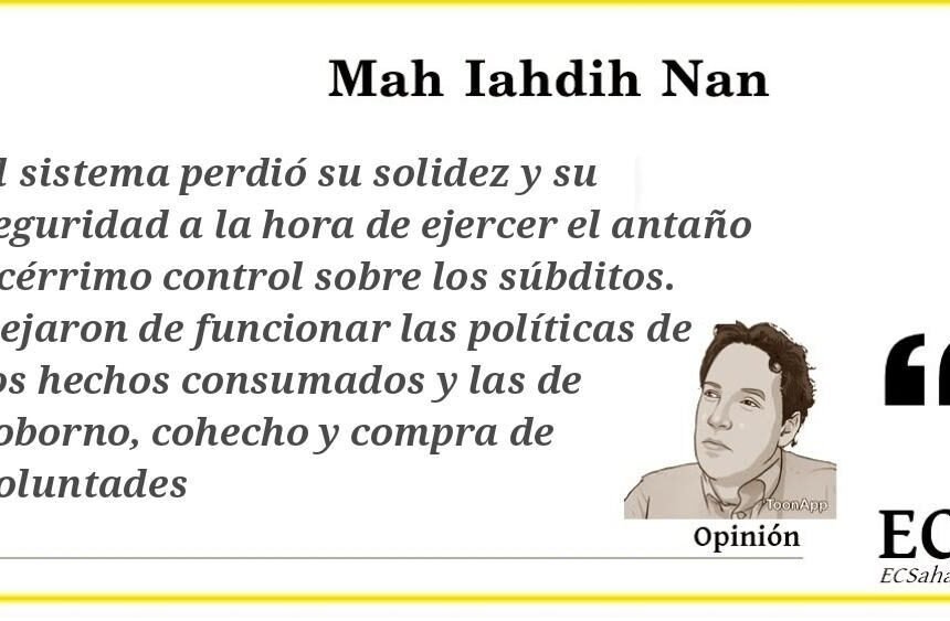 El hundimiento de la política rastrera del Majzén marroquí