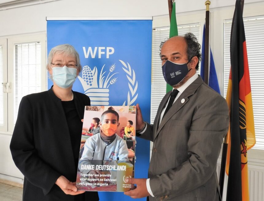 Con una contribución de 2 millones de euros donados por Alemania, el PMA podrá proporcionará comida hasta 2023 a niños y niñas escolarizadas en los campamentos de refugiados