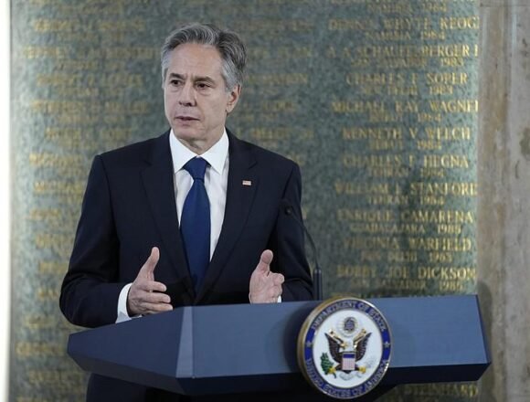 1684136473196232-0 Blinken le reitera a Marruecos el apoyo de EE.UU a los esfuerzos de ONU y su Misión para el Referéndum en el Sáhara Occidental (MINURSO)