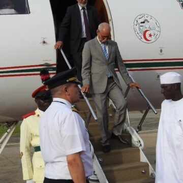 Brahim Ghali llega a Nigeria para participar en la ceremonia de investidura del nuevo presidente Asiwaju Bola Ahmed