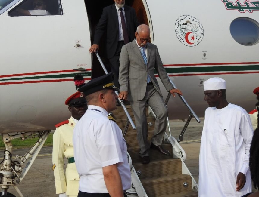 Brahim Ghali llega a Nigeria para participar en la ceremonia de investidura del nuevo presidente Asiwaju Bola Ahmed