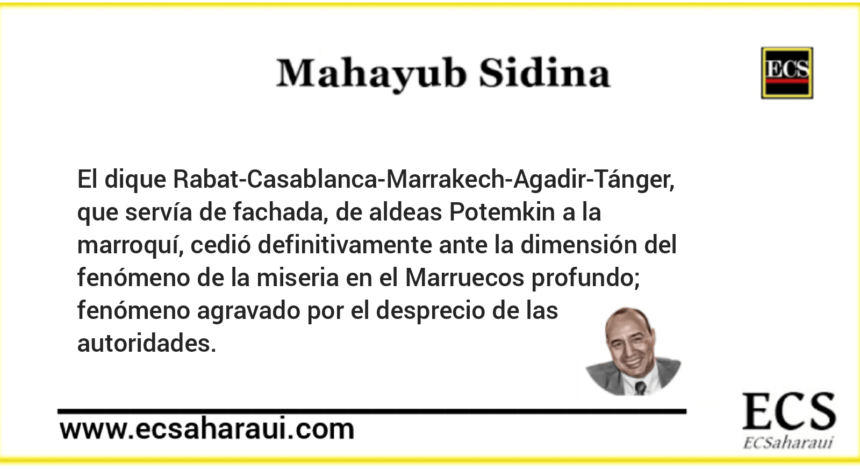 La supuesta ‘particularidad marroquí’ al descubierto tras el terremoto de Al Haouz – OPINIÓN Mahayub Sidina