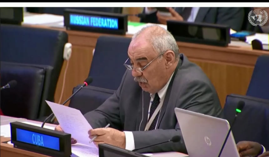 73 AGNU: Intervención de la delegación de Cuba en la Reunión del Comité de Descolonización. Tema: Cuestión del Sahara Occidental. Nueva York, 17 al 28 de junio de 2019. | Embajadas y Consulados de Cuba