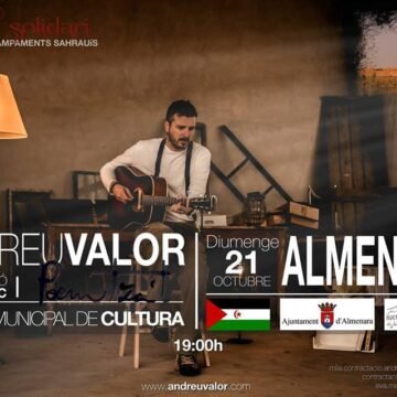 Andreu Valor. Concert solidari amb el Sàhara (Almenara – Octubre 2018) — FASPS-PV